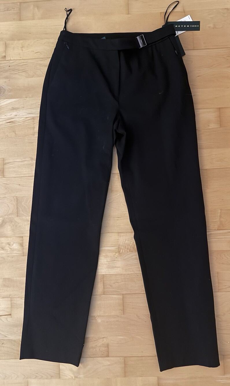 Vintage New Lauren Ralph Lauren Black Trousers Cotton 8
